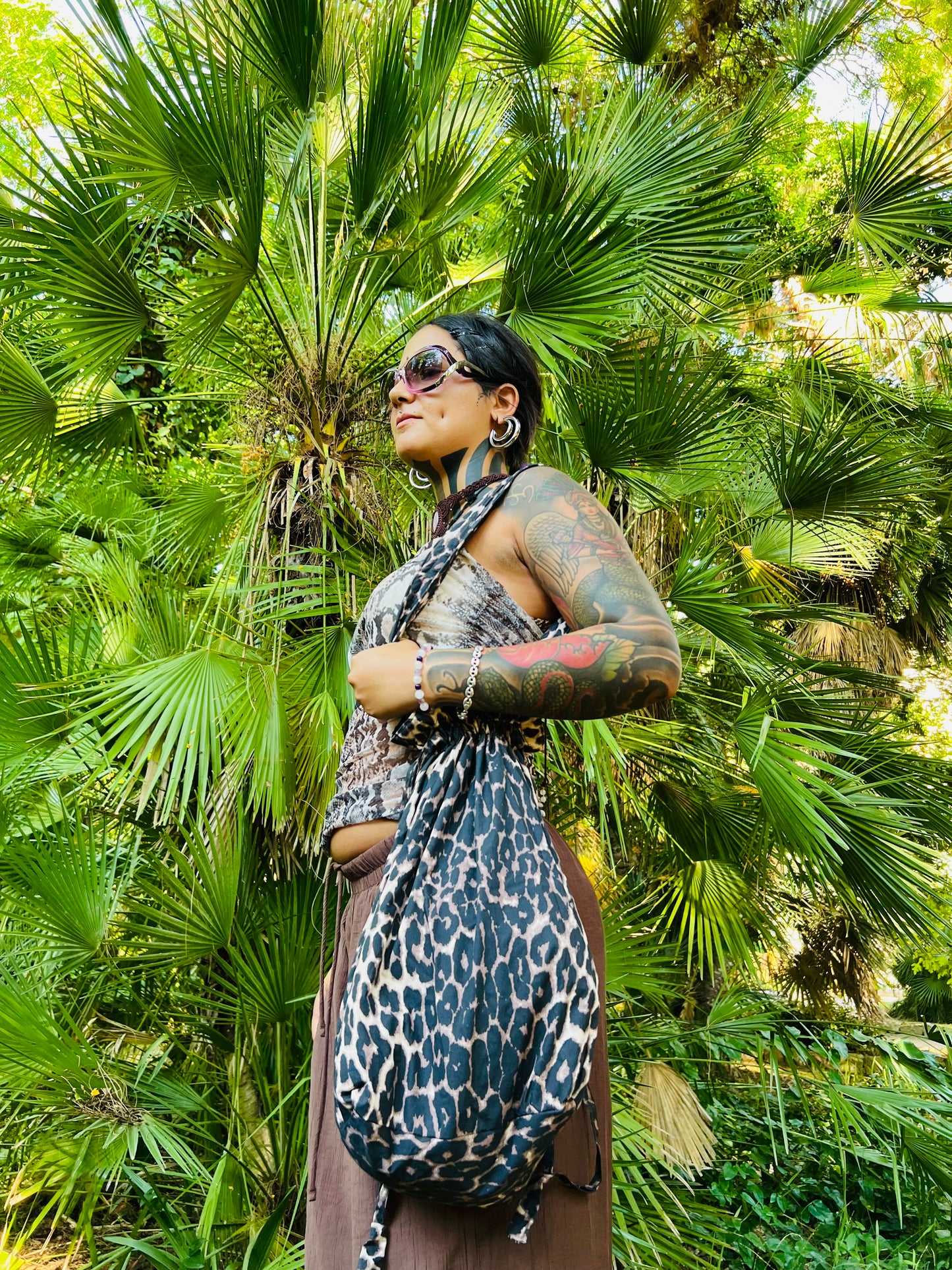 JUNGLE BAG •Tot Bag with pockets•