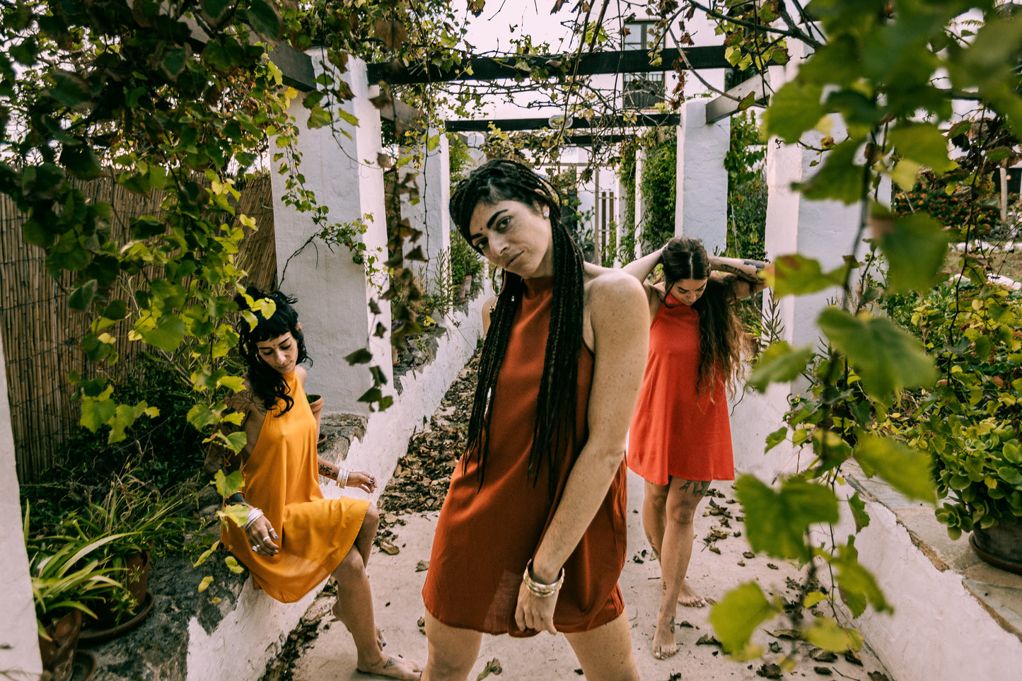 GAYATRI Mini Dress in Cotone