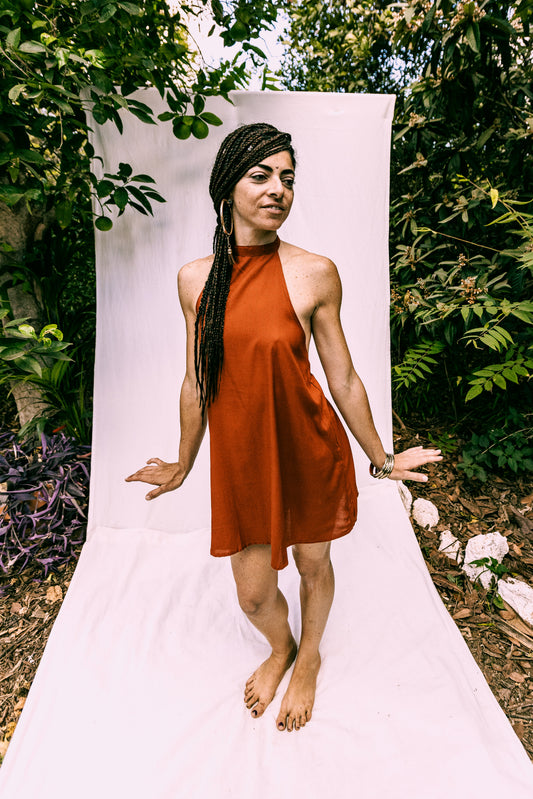 GAYATRI Mini Dress in Cotone