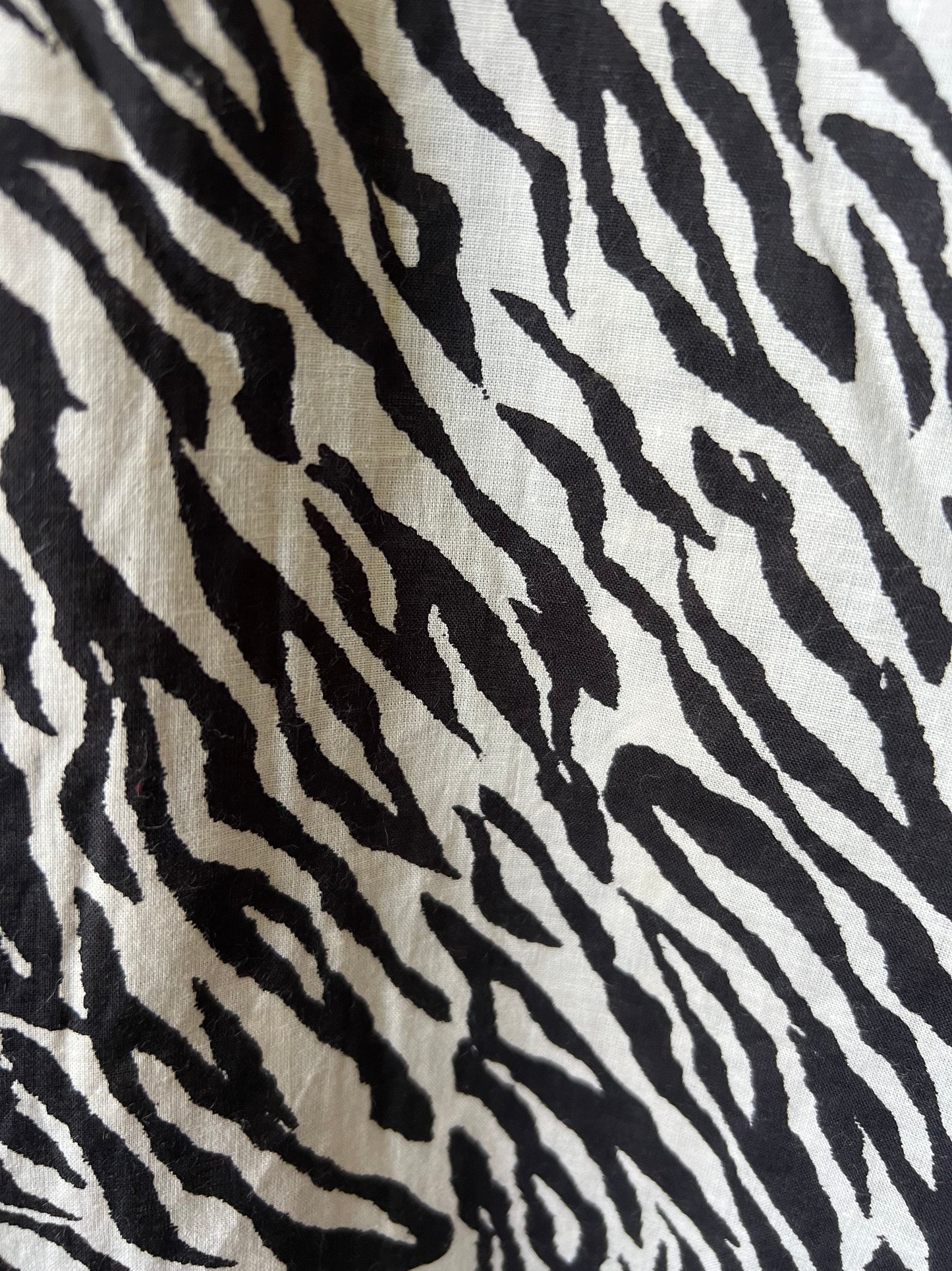 BLACK & WHITE LONG DRESS