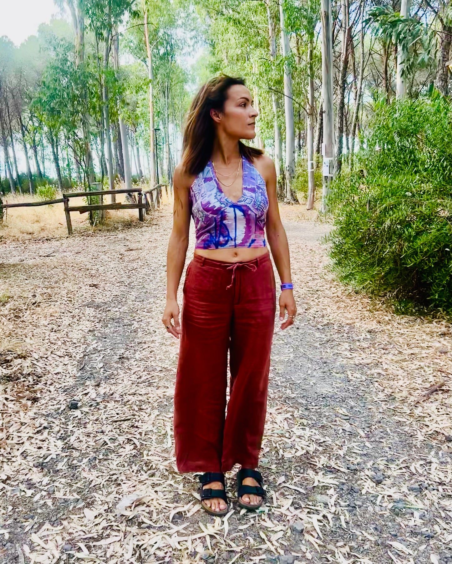 CHOLI SILK TOP