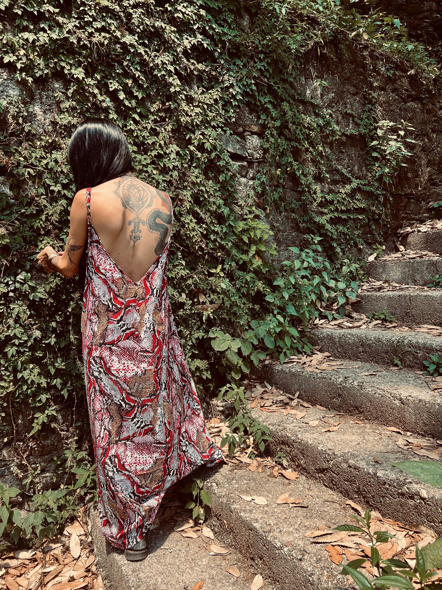 JUNGLE LONG DRESS