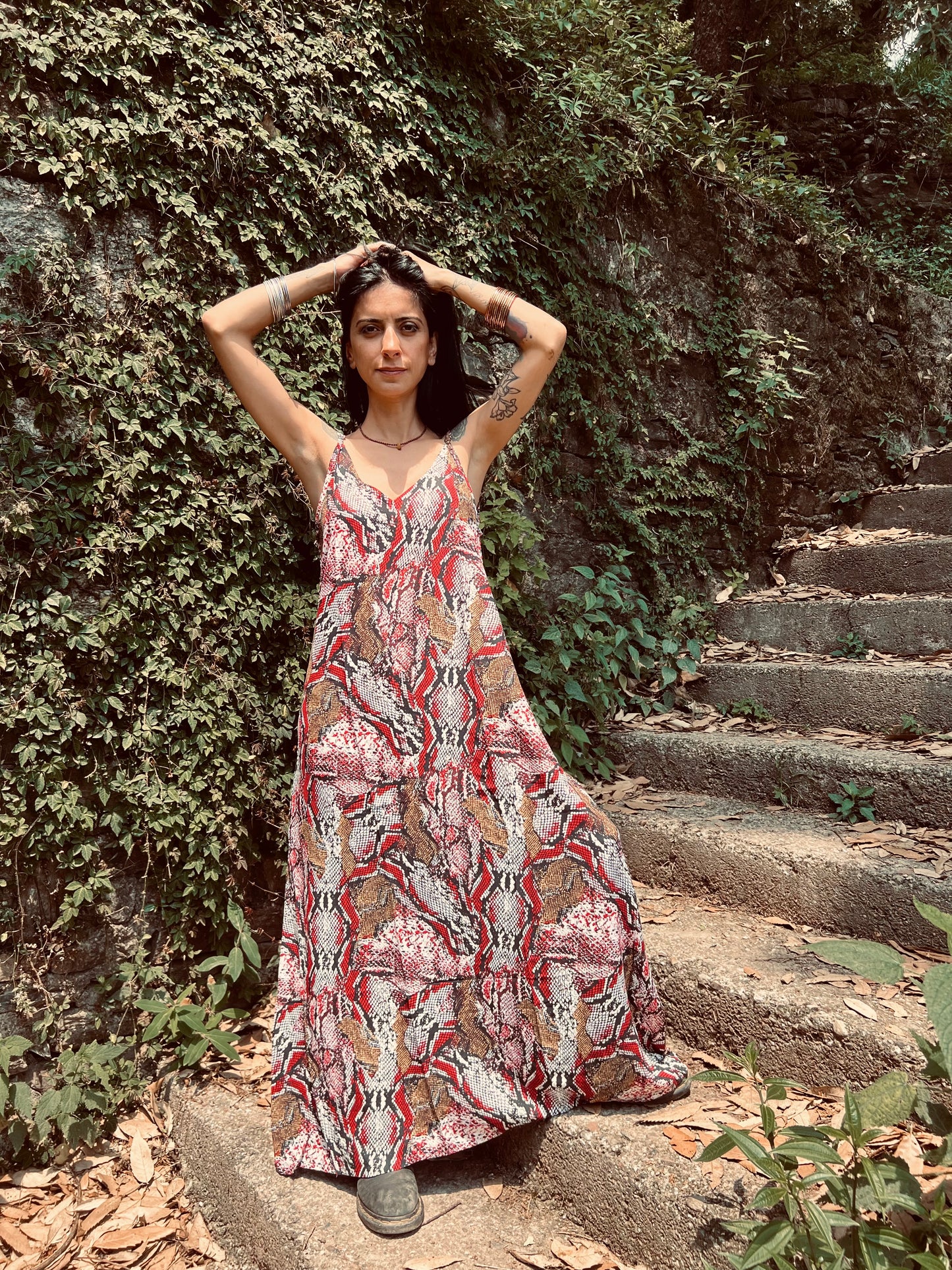 JUNGLE LONG DRESS