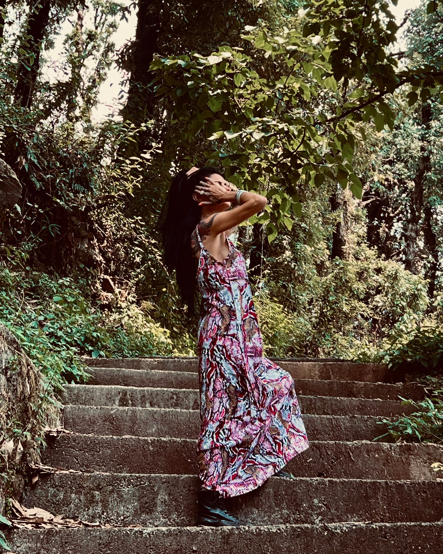 JUNGLE LONG DRESS