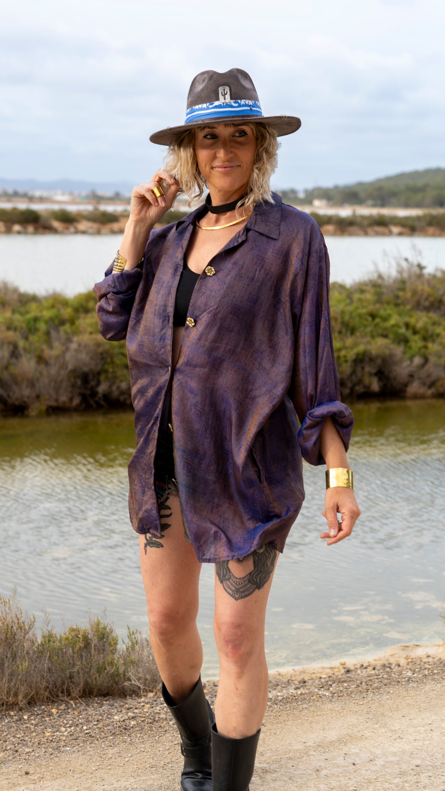 DRESS-SHIRT • 100% Silk •