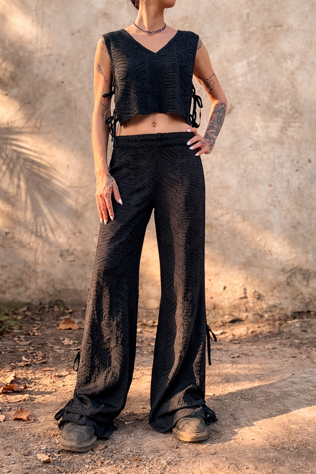 Embroidered Cotton Set