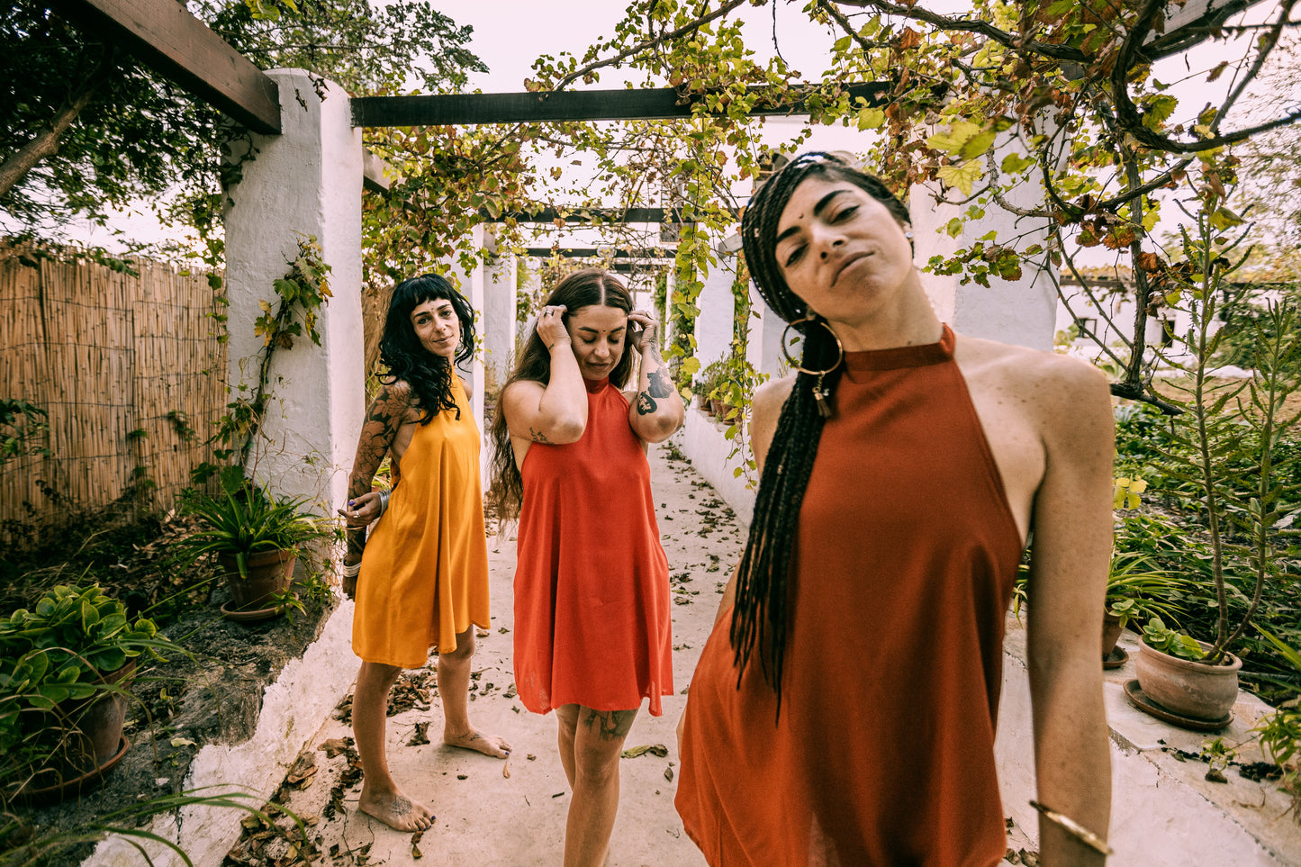GAYATRI Mini Dress in Cotone