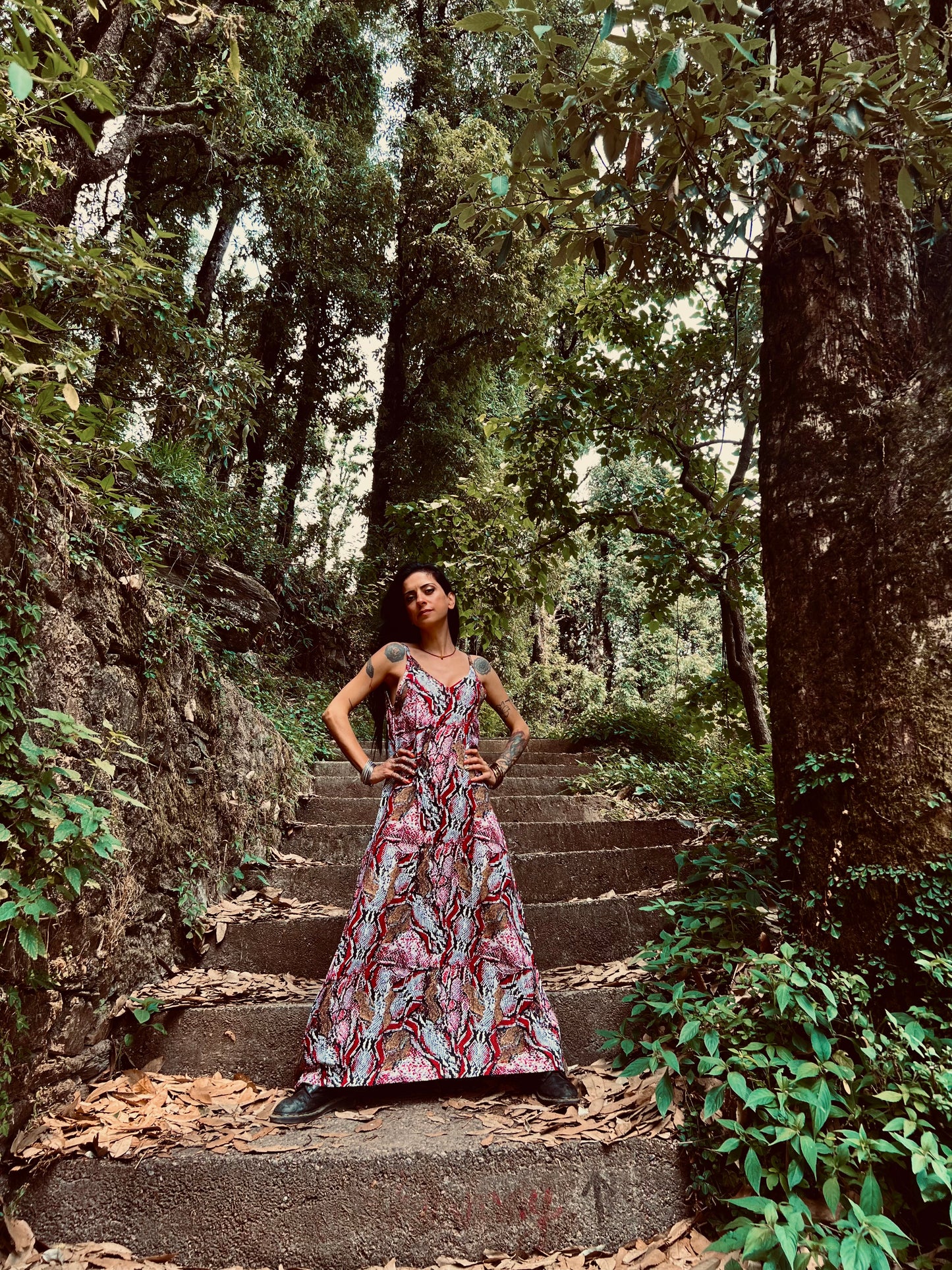JUNGLE LONG DRESS