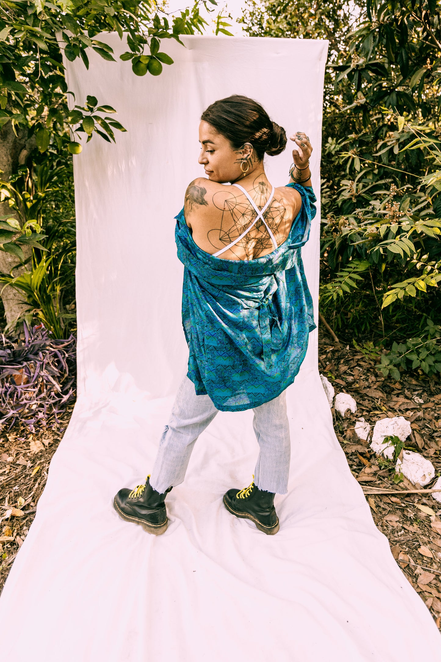KIMONO-SHIRT •100% Silk •