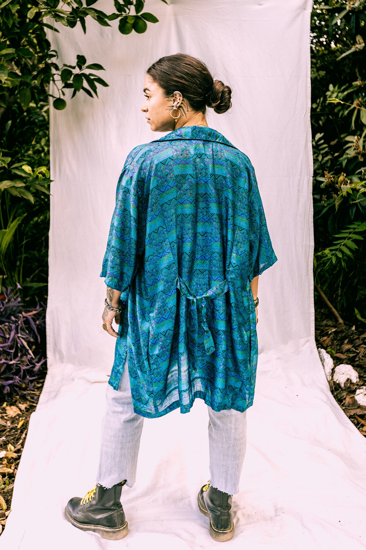 KIMONO-SHIRT •100% Silk •
